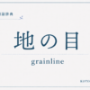 地の目とは